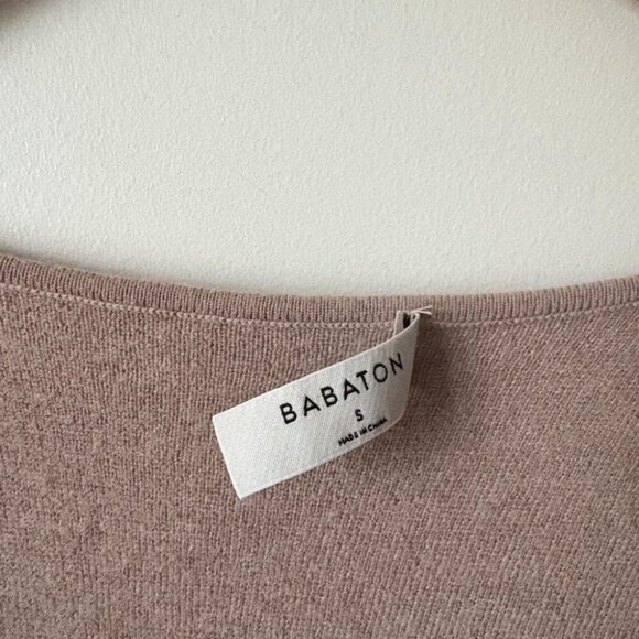 Aritzia Babaton Fremont Extra Fine Merino Wool Wrap Dress Size Small - Picture 6 of 7